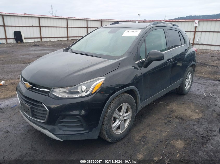 VIN 3GNCJLSB2HL143516 2017 CHEVROLET TRAX LT