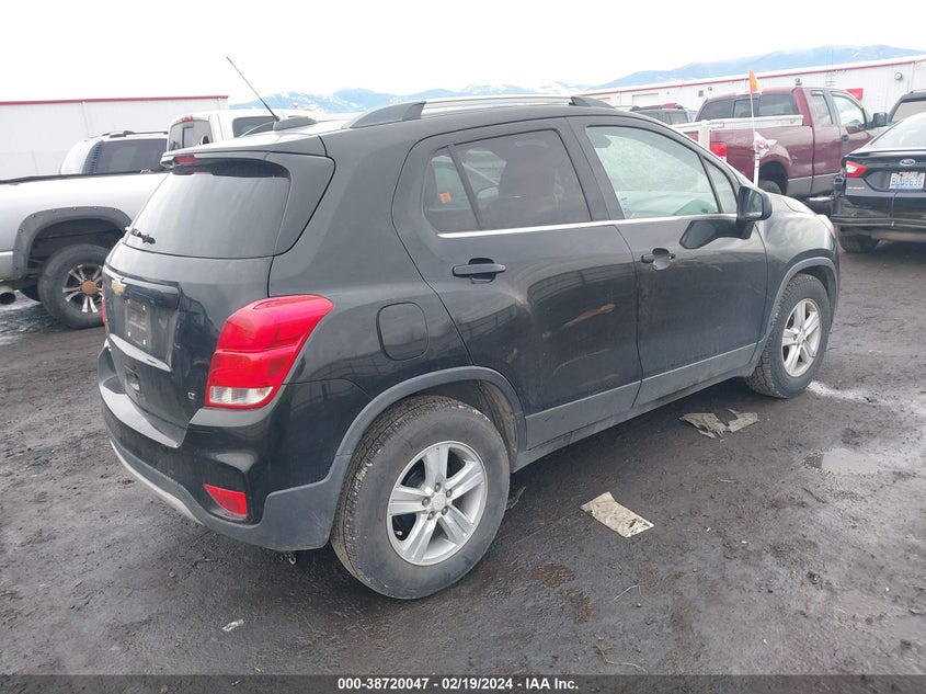 VIN 3GNCJLSB2HL143516 2017 CHEVROLET TRAX LT