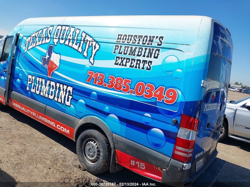 2014 Mercedes-Benz Sprinter 2500 High Roof VIN: WD3PE8DC0E5844949 Lot: 38720167