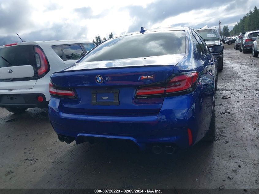 2021 BMW M5 VIN: WBS83CH07MCF81223 Lot: 38720223