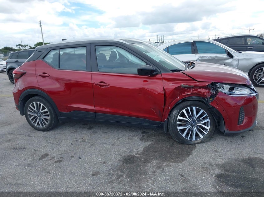 VIN 3N1CP5CV5PL510891 2023 NISSAN KICKS SV XTRONIC CVT