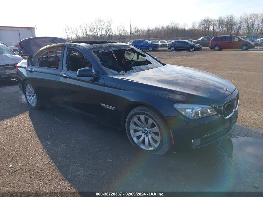 2011 BMW 750I xDrive VIN: WBAKC6C57BC394038 Lot: 38720387