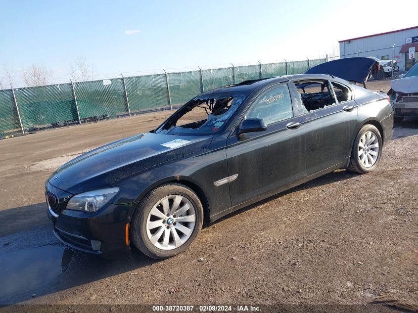 2011 BMW 750I xDrive VIN: WBAKC6C57BC394038 Lot: 38720387