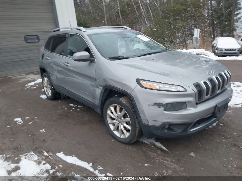 2016 Jeep Cherokee Limited VIN: 1C4PJMDB7GW244993 Lot: 38720415