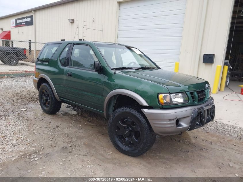 2000 Isuzu Amigo S 2.2L Hard Top/S 2.2L Soft Top VIN: 4S2CK57D1Y4339873 Lot: 38720519