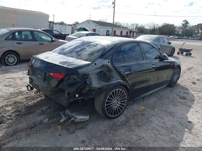 VIN W1KAF4GB4PR103032 2023 MERCEDES-BENZ C 300 300