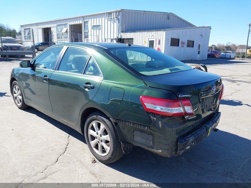 2011 TOYOTA CAMRY VIN: 4T1BF3EK7BU593365