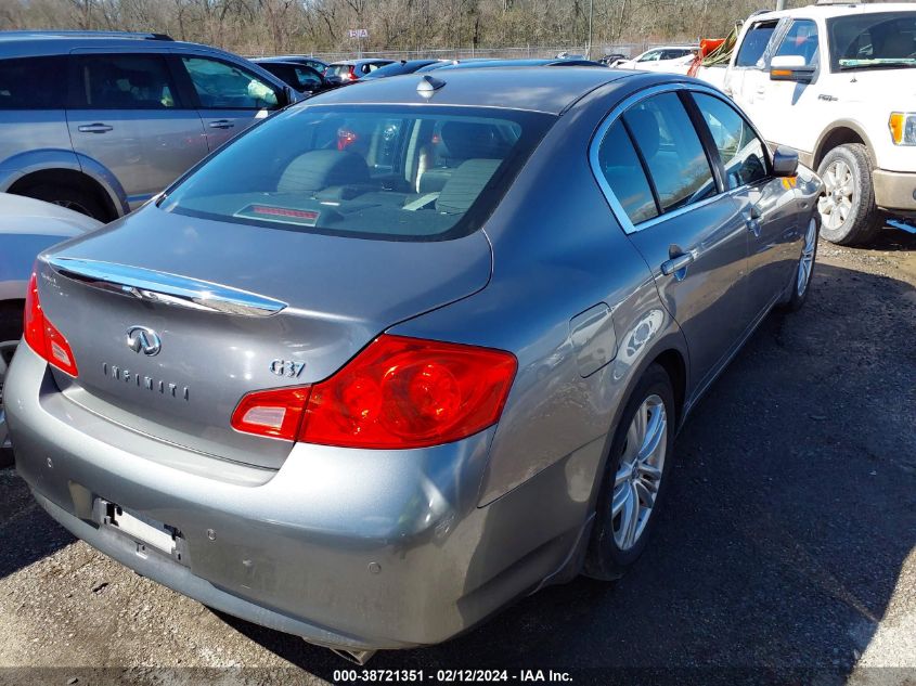 2011 Infiniti G37 Journey VIN: JN1CV6AP7BM503567 Lot: 38721351