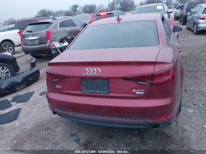 WAUKMAF49JN010802 2018 AUDI A4 - Image 16