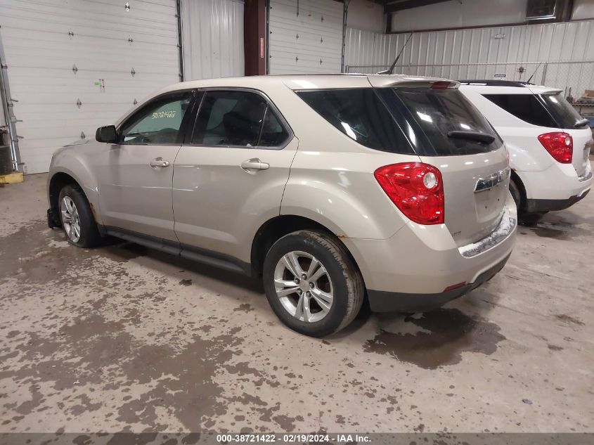 2011 Chevrolet Equinox Ls VIN: 2CNFLCEC3B6452861 Lot: 38721422