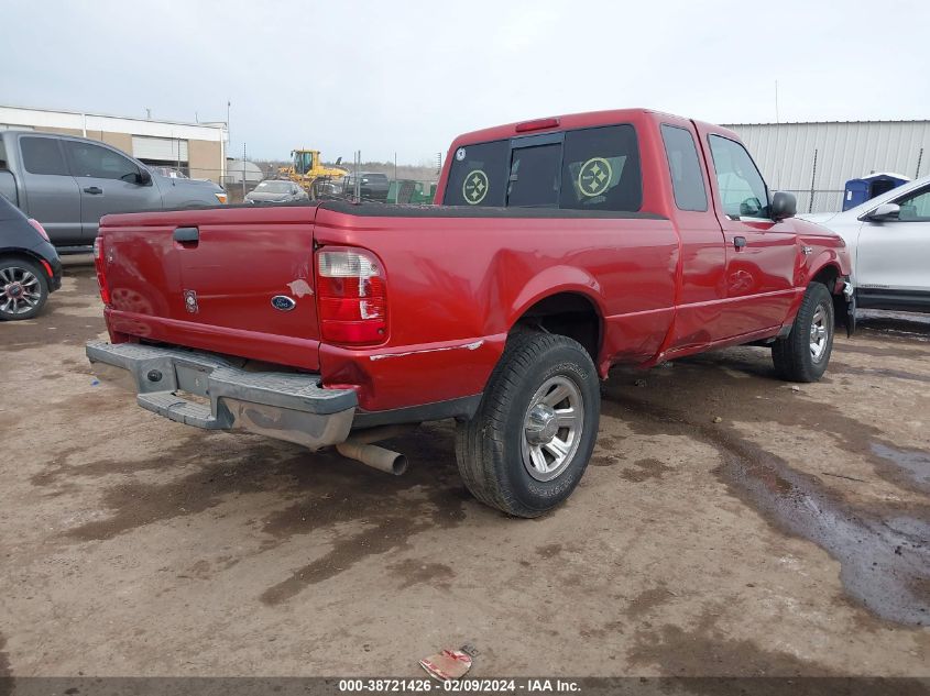 2004 Ford Ranger Edge/Tremor/Xl/Xlt VIN: 1FTYR14U74PA54873 Lot: 38721426