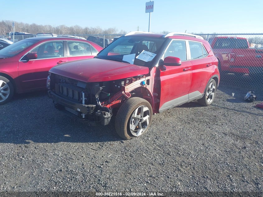 VIN KMHRC8A39PU242435 2023 HYUNDAI VENUE LIMITED