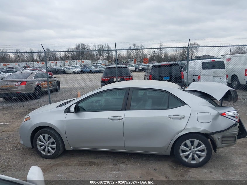 2014 TOYOTA COROLLA LE - 5YFBURHE9EP097682