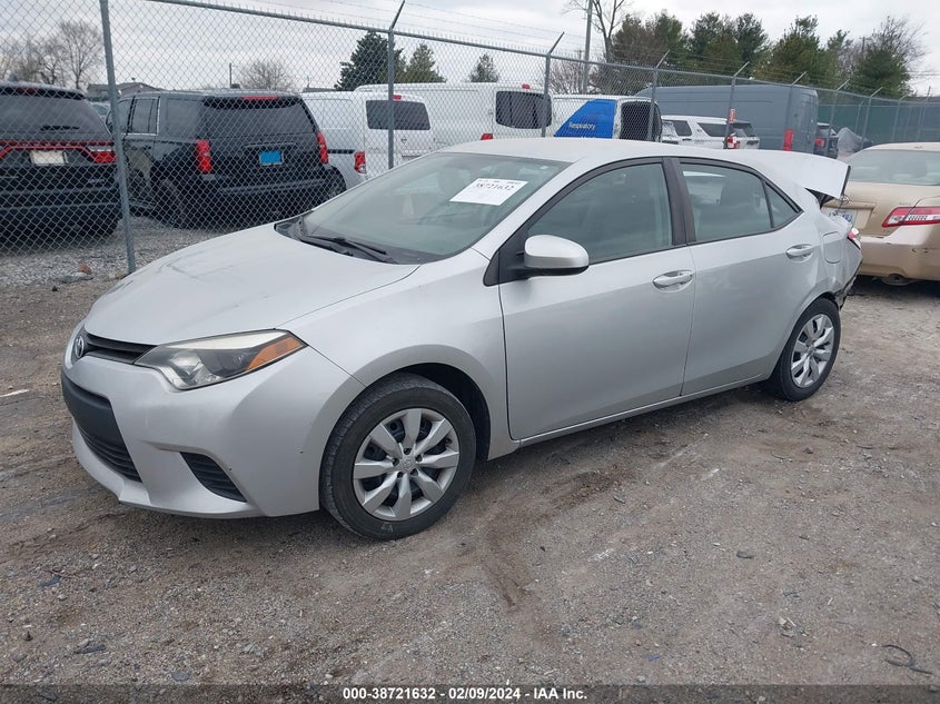 2014 TOYOTA COROLLA LE - 5YFBURHE9EP097682