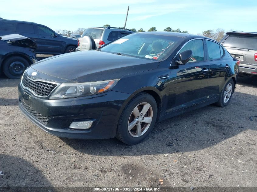 2014 Kia Optima Lx VIN: 5XXGM4A77EG264179 Lot: 38721796