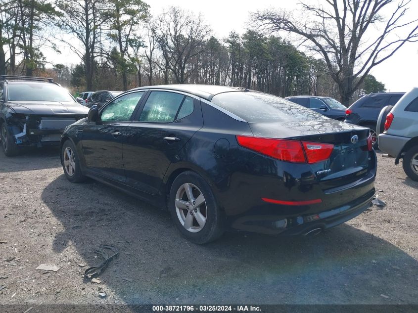 2014 Kia Optima Lx VIN: 5XXGM4A77EG264179 Lot: 38721796