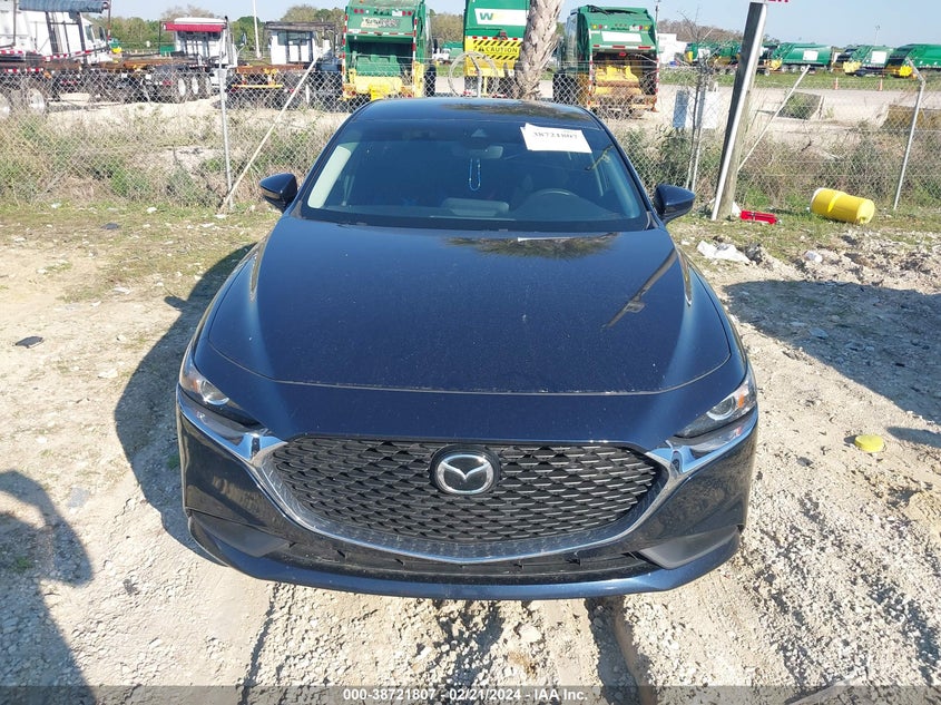 VIN JM1BPAAL1M1325484 2021 MAZDA MAZDA3 2.5 S