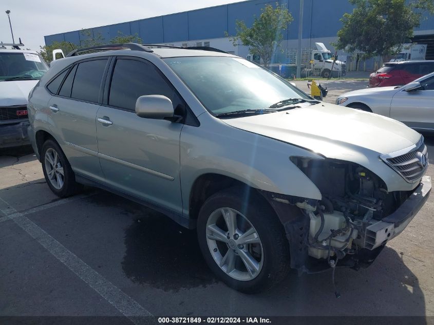 2008 Lexus Rx 400H VIN: JTJGW31U482006932 Lot: 38721849