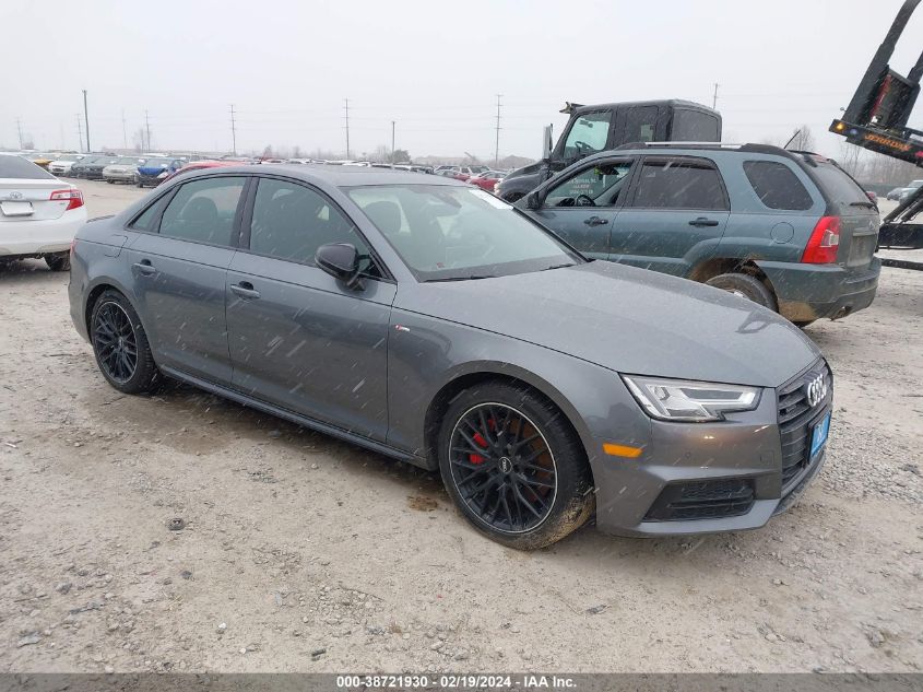 2018 AUDI A4 2.0T PREMIUM/2.0T TECH PREMIUM - WAUENAF42JN002857