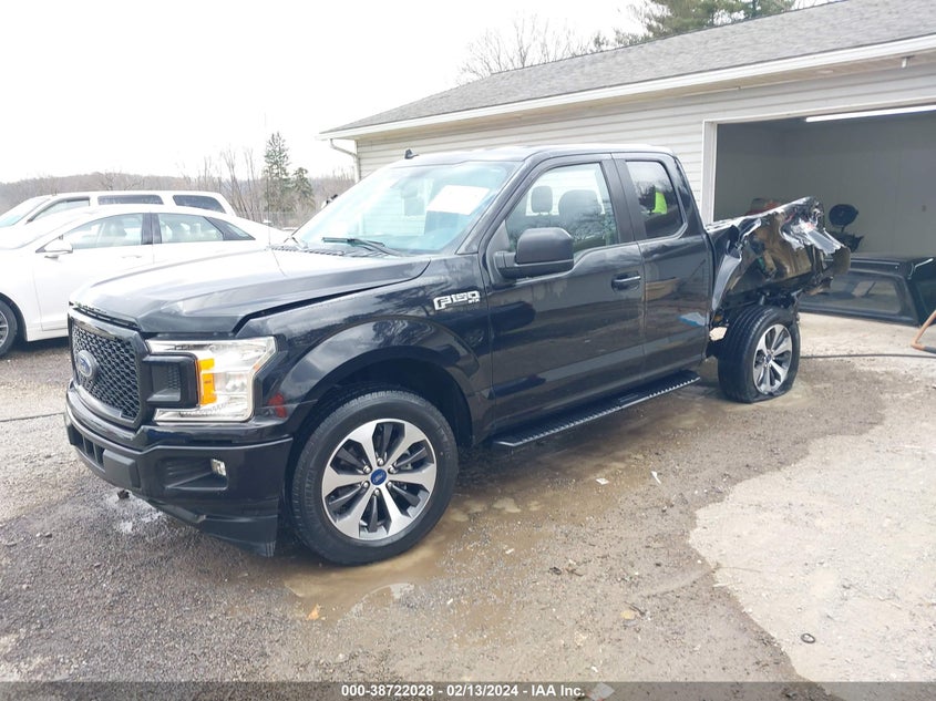 VIN 1FTEX1CP4LFC02583 2020 FORD F-150 XL