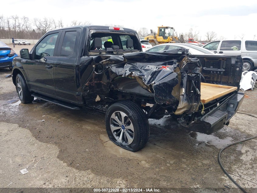 VIN 1FTEX1CP4LFC02583 2020 FORD F-150 XL