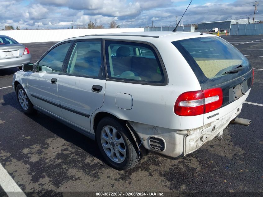 2002 Volvo V40 A/A Sr VIN: YV1VW29522F835364 Lot: 38722067