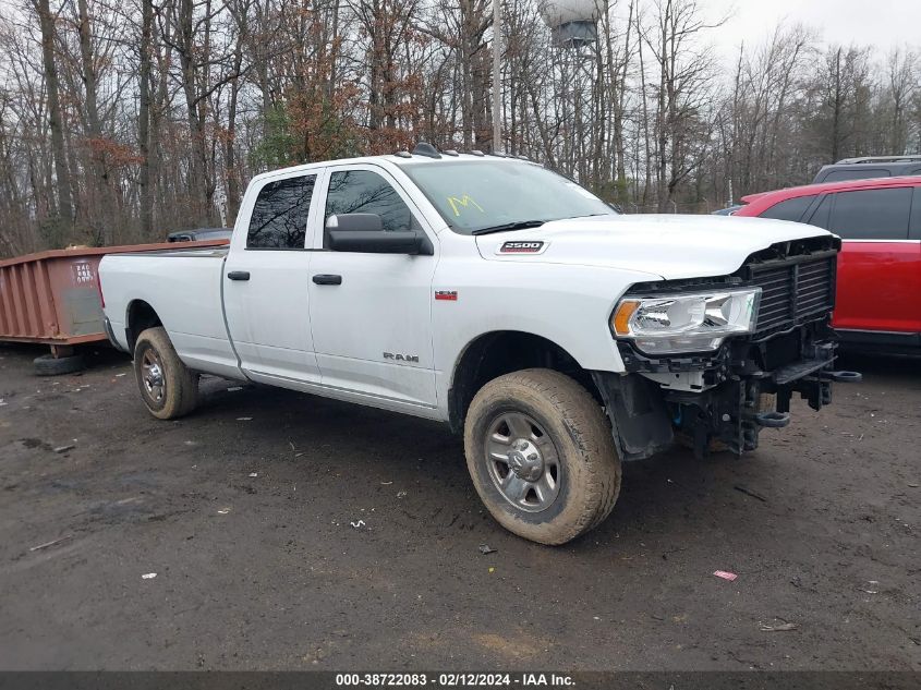 2022 Ram 2500 Tradesman 4X4 8' Box VIN: 3C6UR5HJ9NG354465 Lot: 38722083