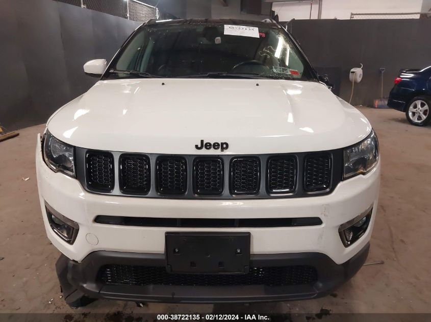 2020 Jeep Compass Altitude 4X4 VIN: 3C4NJDBBXLT173346 Lot: 38722135