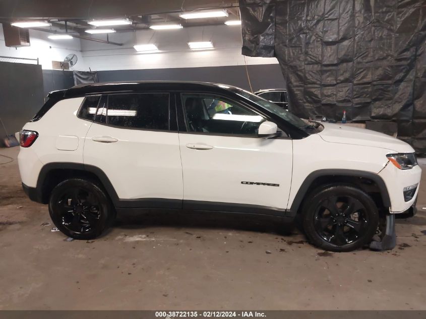 2020 Jeep Compass Altitude 4X4 VIN: 3C4NJDBBXLT173346 Lot: 38722135