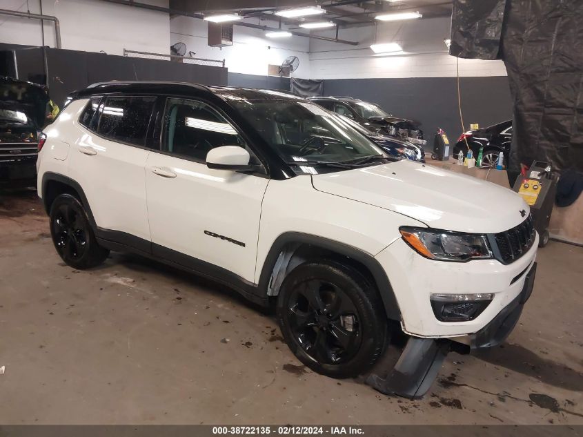 2020 Jeep Compass Altitude 4X4 VIN: 3C4NJDBBXLT173346 Lot: 38722135