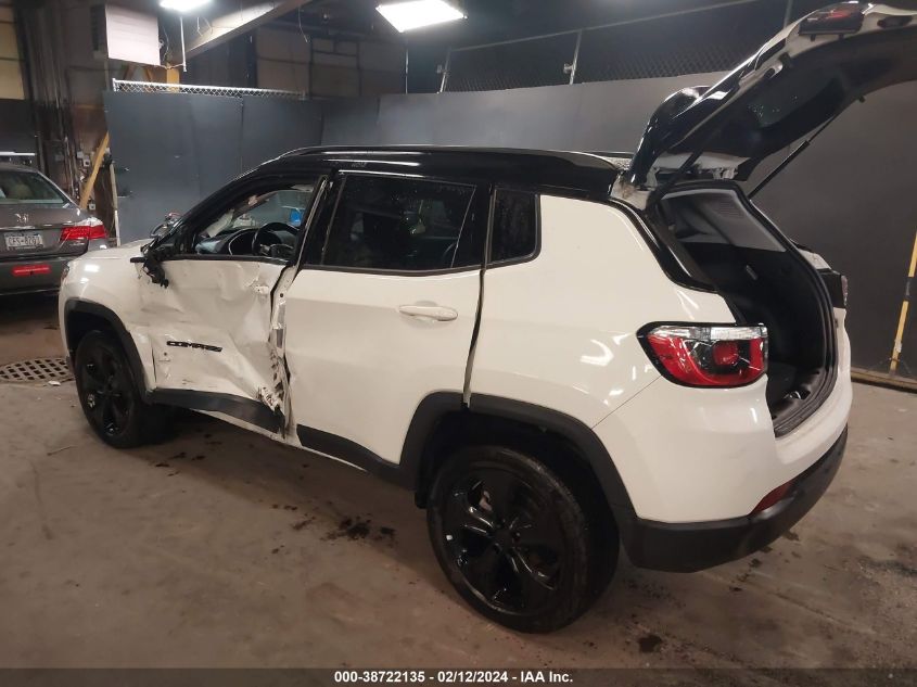 2020 Jeep Compass Altitude 4X4 VIN: 3C4NJDBBXLT173346 Lot: 38722135