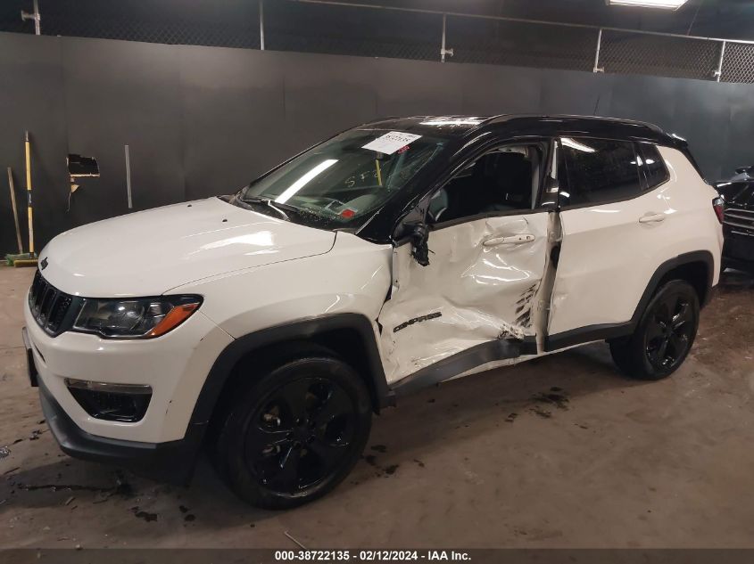 2020 Jeep Compass Altitude 4X4 VIN: 3C4NJDBBXLT173346 Lot: 38722135