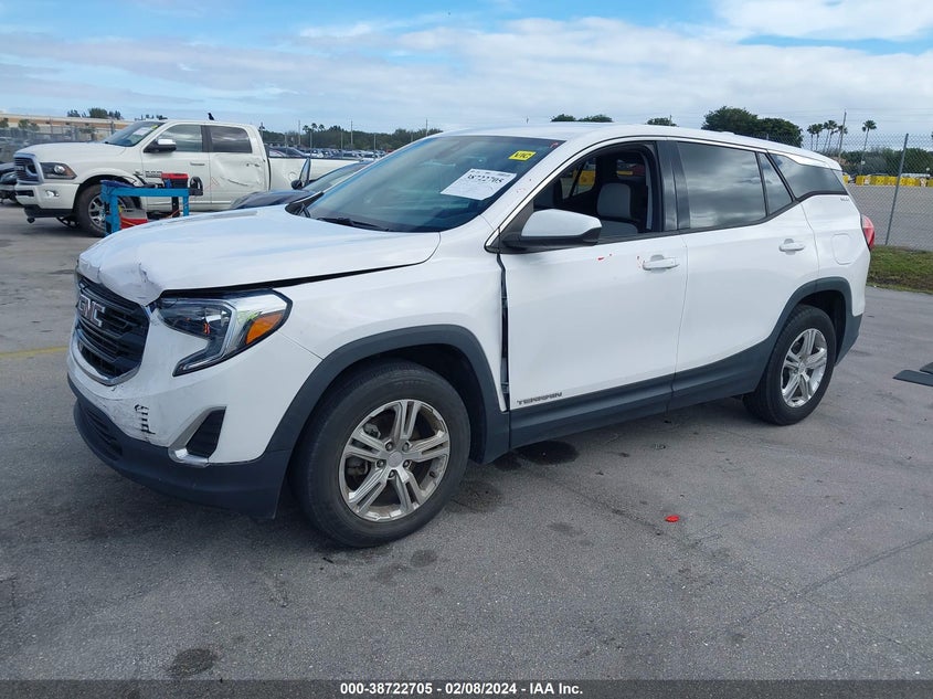 2020 GMC TERRAIN FWD SLE - 3GKALMEV4LL319565