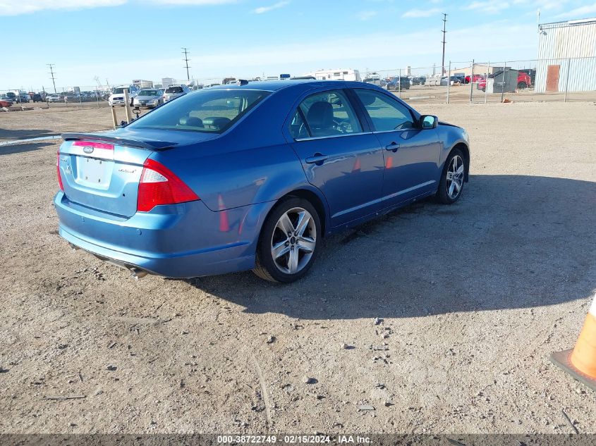 2010 Ford Fusion Sport VIN: 3FAHP0KC4AR253870 Lot: 38722749