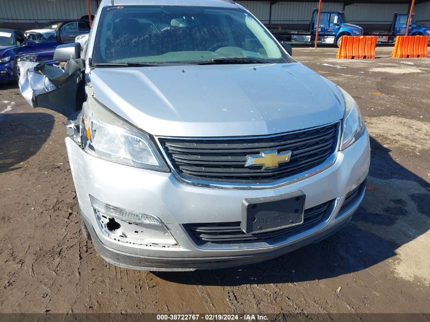 2015 Chevrolet Traverse Ls VIN: 1GNKRFED8FJ317919 Lot: 38722767