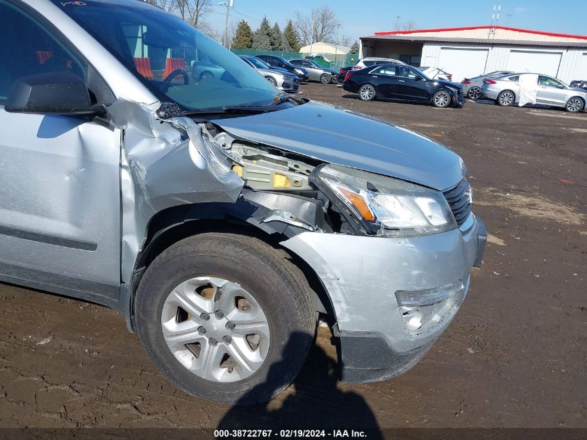 2015 Chevrolet Traverse Ls VIN: 1GNKRFED8FJ317919 Lot: 38722767