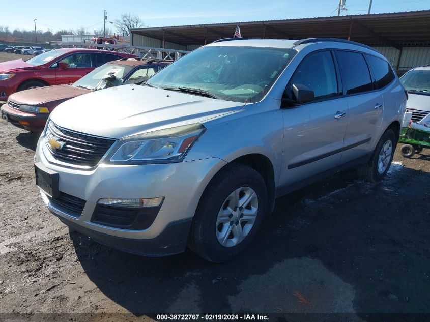 2015 Chevrolet Traverse Ls VIN: 1GNKRFED8FJ317919 Lot: 38722767