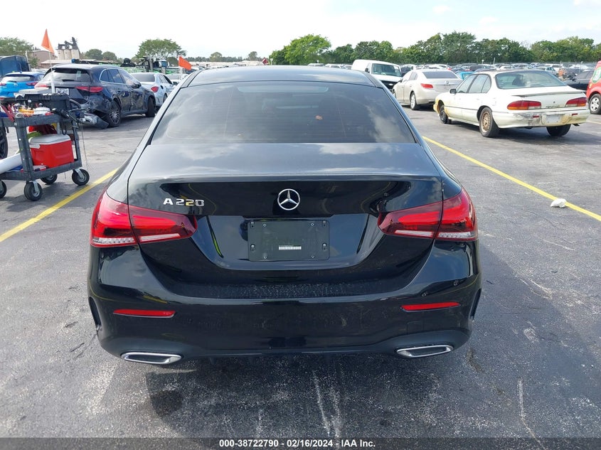 VIN W1K3G4EB3NJ353477 2022 MERCEDES-BENZ A 220