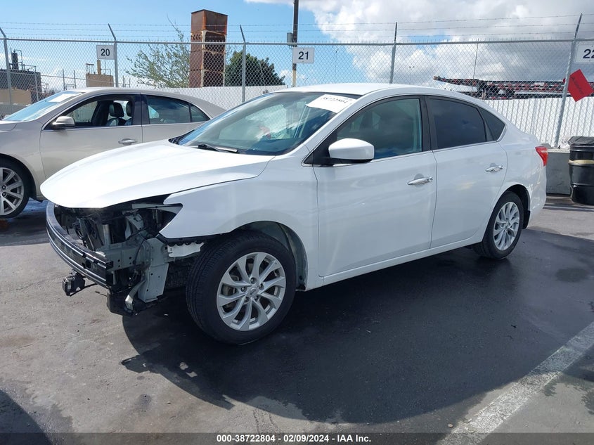 VIN 3N1AB7AP0JY214208 2018 NISSAN SENTRA SV