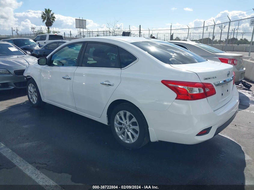 VIN 3N1AB7AP0JY214208 2018 NISSAN SENTRA SV