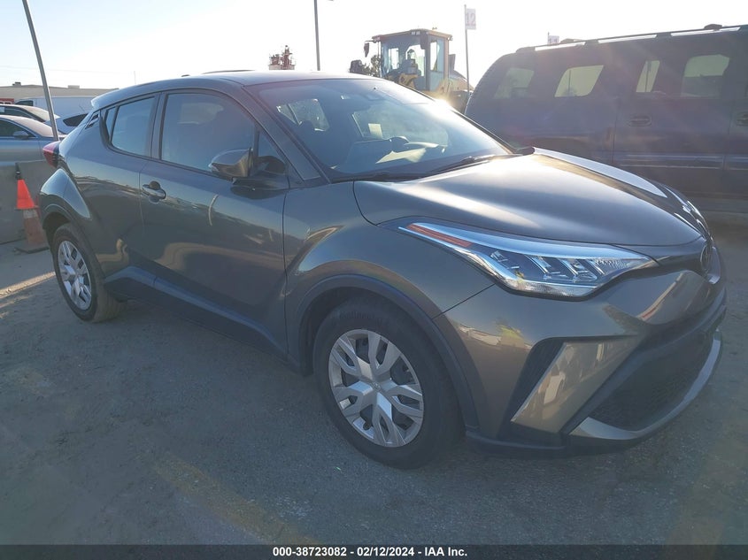 VIN JTNKHMBX9M1122502 2021 TOYOTA C-HR LE