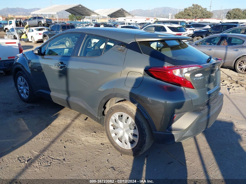 VIN JTNKHMBX9M1122502 2021 TOYOTA C-HR LE