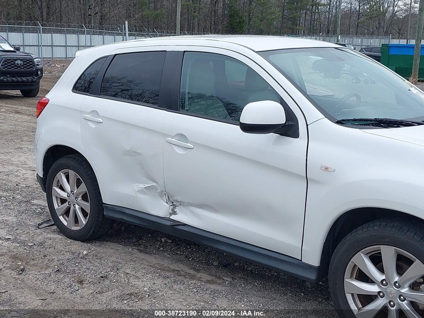 2014 MITSUBISHI OUTLANDER SPORT ES - 4A4AP3AU9EE004795
