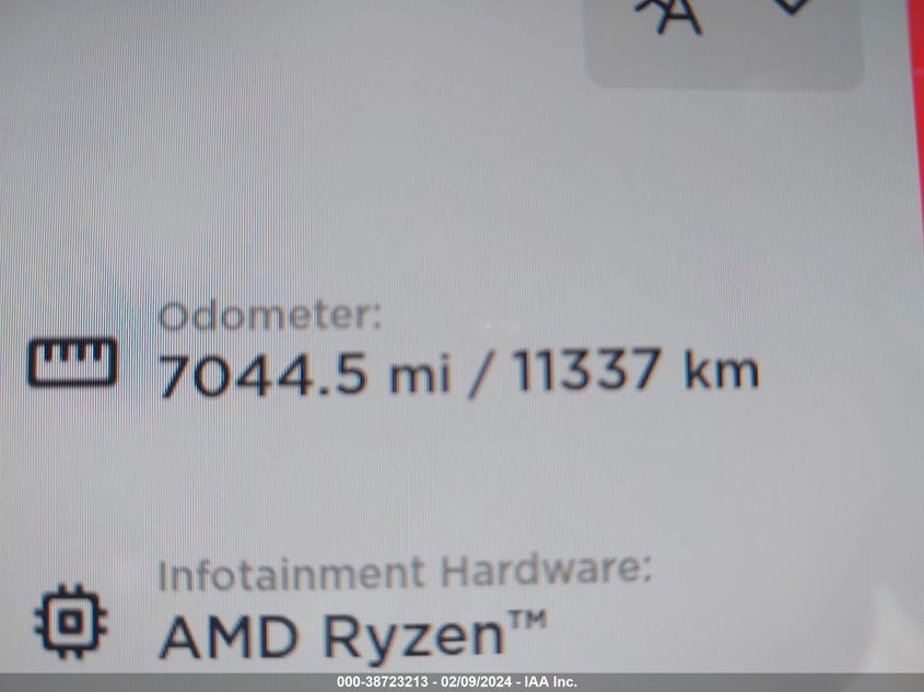VIN 7SAYGAEE2PF886331 2023 TESLA MODEL Y