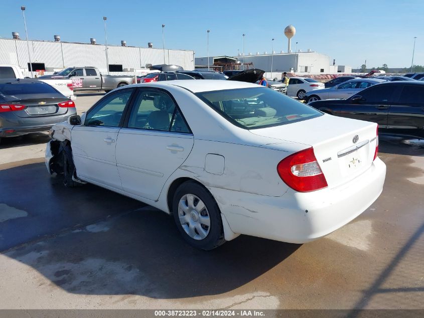 2003 Toyota Camry Le VIN: 4T1BE32K23U118232 Lot: 38723223