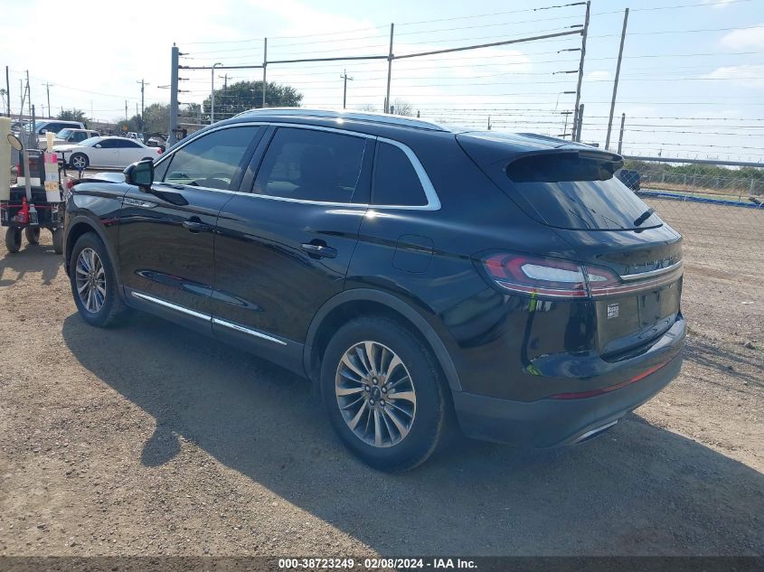 VIN 2LMPJ6J94LBL14247 2020 LINCOLN NAUTILUS STANDARD