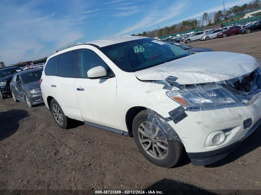 2014 Nissan Pathfinder Sv VIN: 5N1AR2MM1EC649956 Lot: 38723309