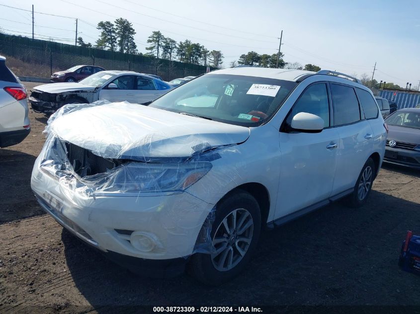 2014 Nissan Pathfinder Sv VIN: 5N1AR2MM1EC649956 Lot: 38723309