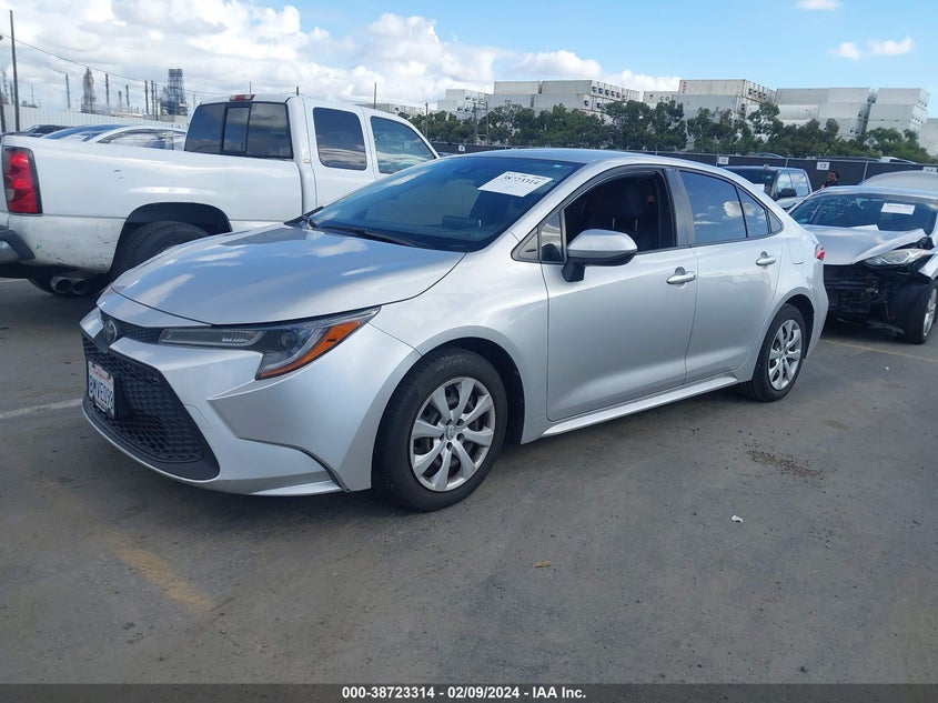 VIN JTDEPRAE4LJ075265 2020 TOYOTA COROLLA LE