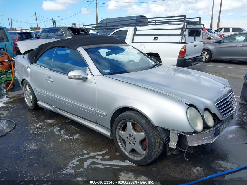 2002 Mercedes-Benz Clk 55 Amg VIN: WDBLK74G82T108700 Lot: 38723343